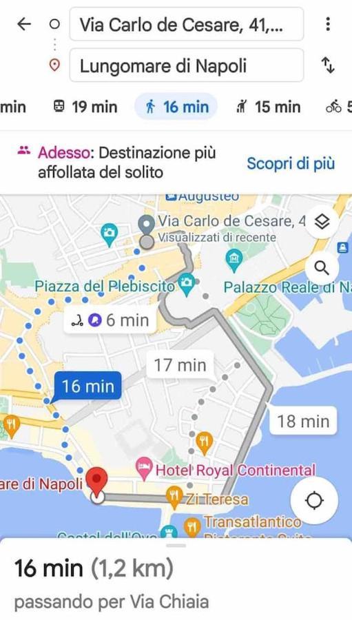Traversa Toledo, Intero Appartamento Al Plebiscito Neapel Exterior foto