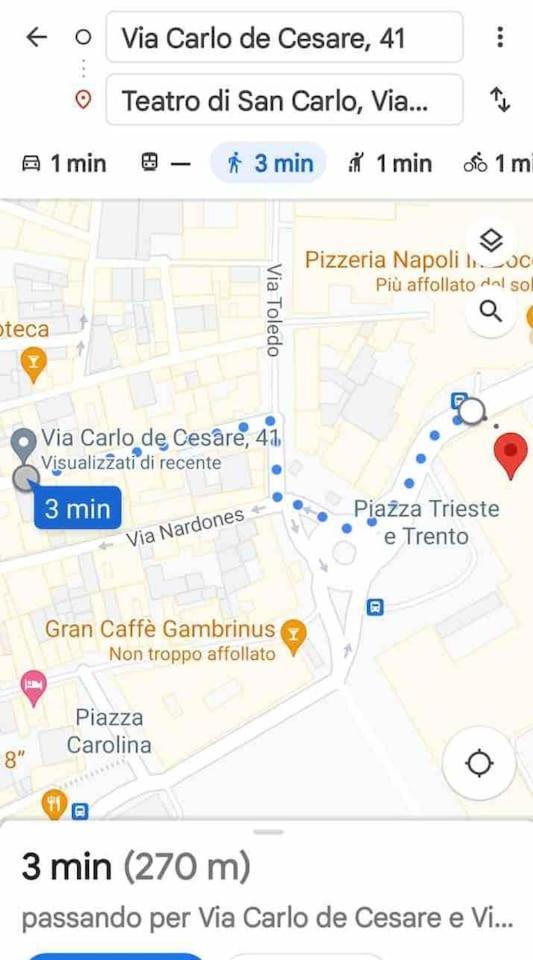 Traversa Toledo, Intero Appartamento Al Plebiscito Neapel Exterior foto